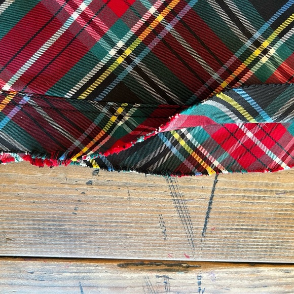 Free People plaid low rise flare pants size 0 - Picture 7 of 10